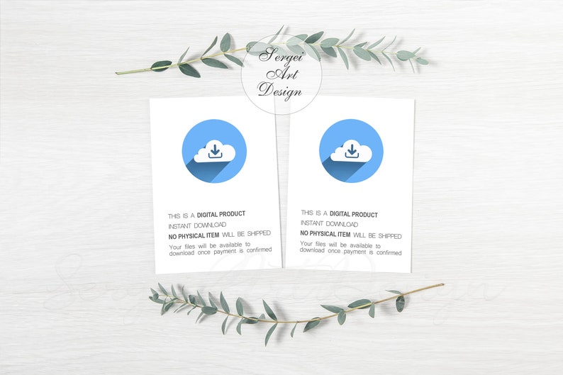 5x7 Invitation Card Mockup Blank Card Mock Up PNG PSD Invitation Mockup JPG
