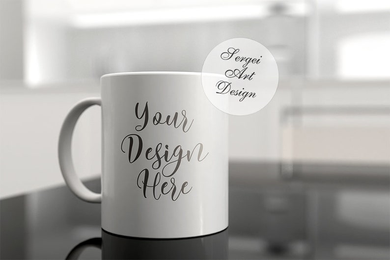 Mug Mockup White Coffee Cup Mockup Blank Coffee Mug Mug Etsy