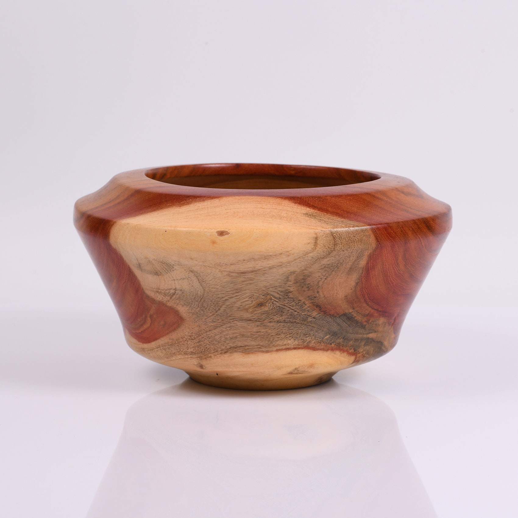 A Beautiful Bowl of Carob Wood Etsy