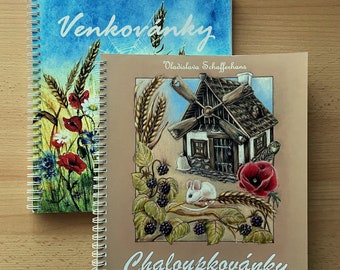 Coloring book - Venkovánky + Chaloupkovánky