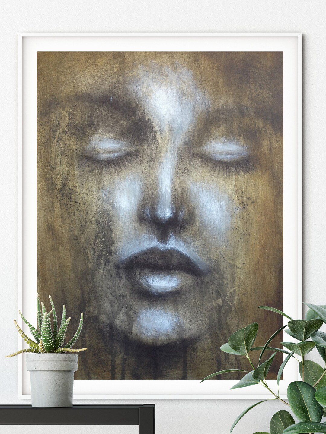 Large Printable Wall Art Figurative Print Instant Download Abstract Art