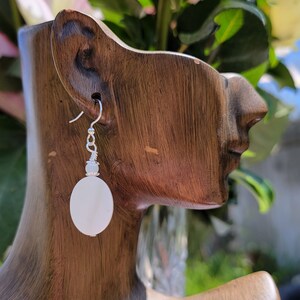 Wedding Earring Mother of Pearl