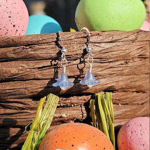 Alice in Wonderland Flower Earrings