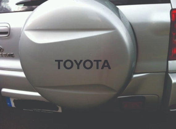 Toyota Decals Stickers Rav 4 D4d XA30 rear sticker Spare Tire