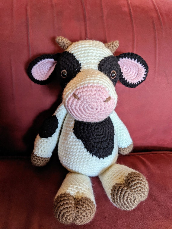 cute cow stuffed animal