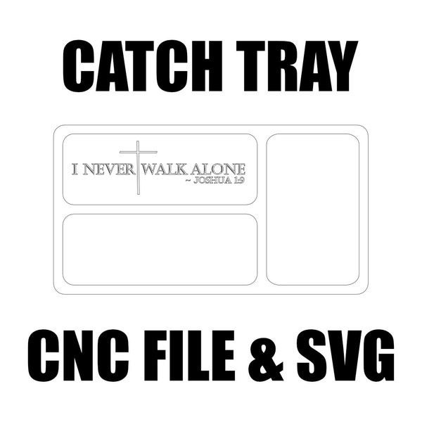 Catch All Tray CNC File / Shapeoko File / C2d File / Catch All Tray CNC / Catch All Tray SVG