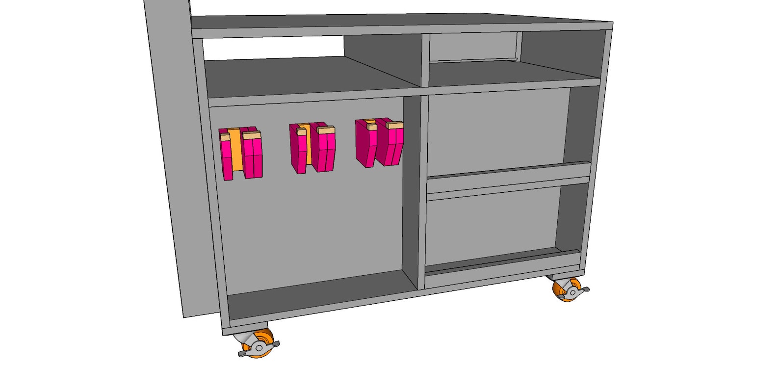 Mobile Tool Cart Build Plans Rolling Cart Plans Woodworking Guide Step by Step Build Plans