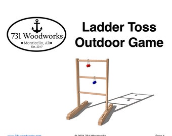 DIY Ladder Toss Game Plans | DIY Ladder Golf Build Guide | Tailgate Game | Outdoor Party Game