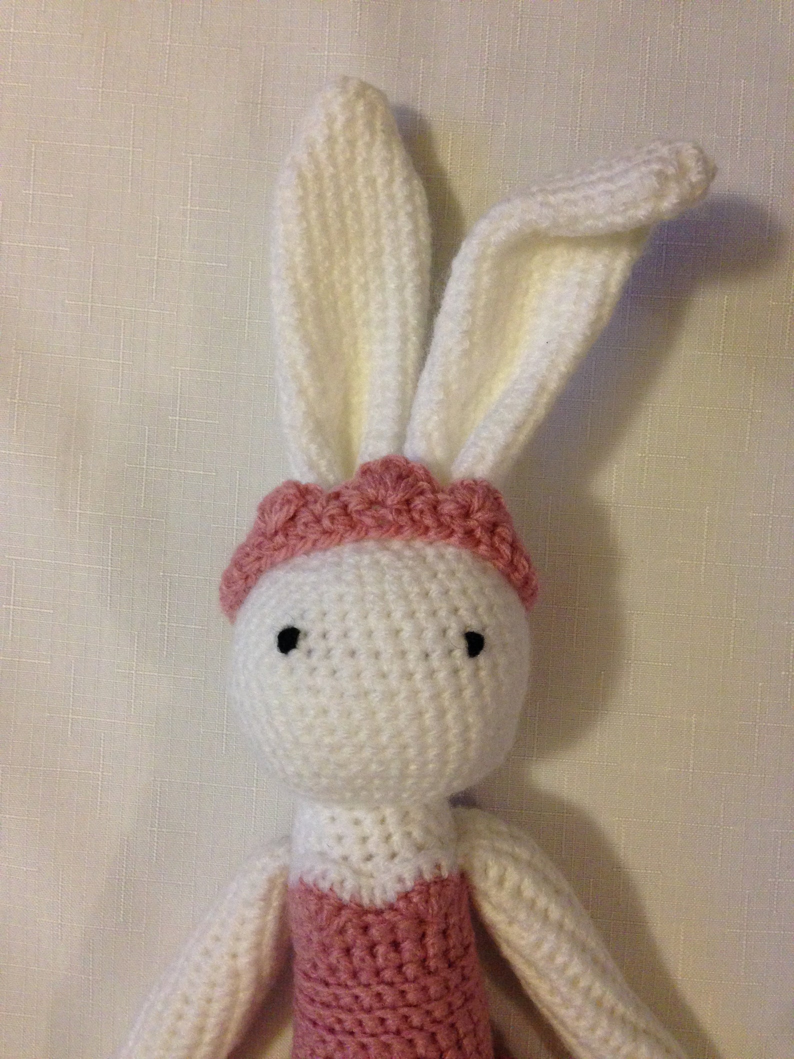 ella ballerina bunny with removeable bow, tiara, and ballet shoes | crochet rabbit ballet doll soft toy ella ballerina bunny with removeable bow, tiara, and ballet shoes | crochet rabbit ballet doll soft toy