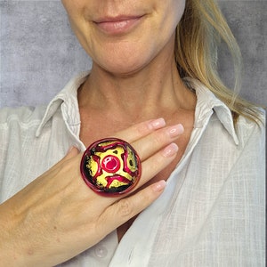 Murano glass ring, murano glass jewelry, murano glass jewels, woman ring, handmade murano glass ring