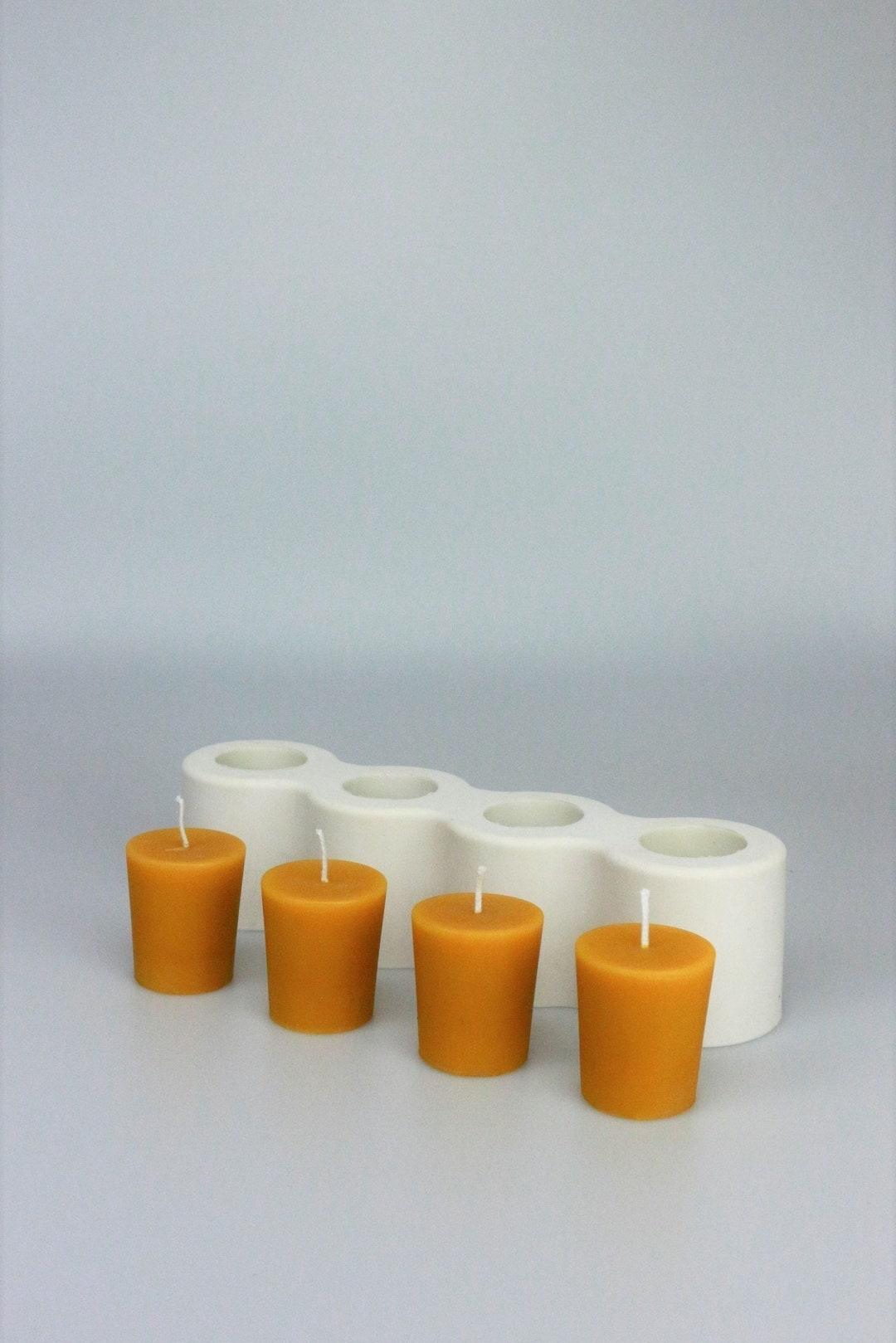 VOTIVE Silicone Candle Molds for Beeswax, Ecofriendly, Reusable, Easy