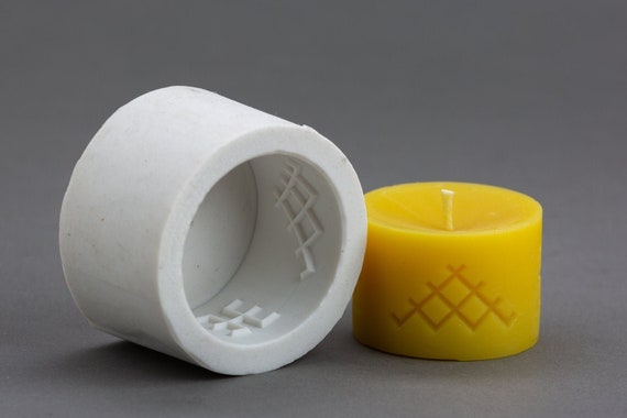 ETHNO JUMIS Silicone Candle Molds for Beeswax, Eco-friendly