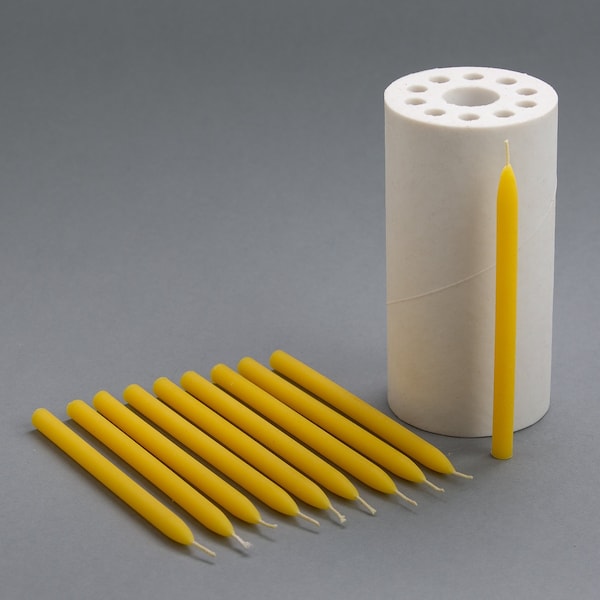 Stampo per candele in silicone 3D, grandi fiori, cilindrici, in silicone, per candele, per lavori di artigianato