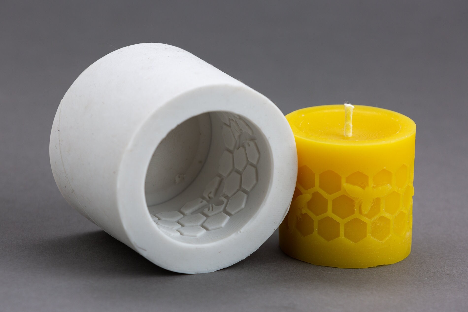 Moules à Bougies En Silicone - Kit DIY Avec 2 Moules (ange), Mèches Et Supports - Pour Bougies Maison, Décoration - 10