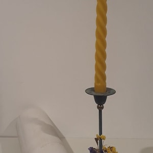 Spiral Taper Candle Mold – 23 cm Silicone Mold for Beeswax Candle Making – Durable Silicone Mold for Natural Beeswax image 5