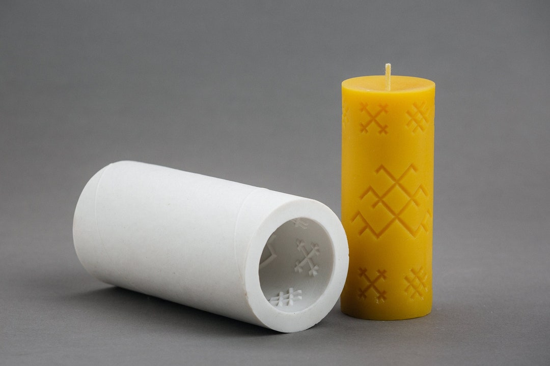 JUMIS Silicone Candle Molds for Beeswax, Ecofriendly, Reusable, Easy