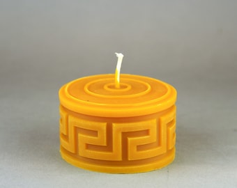 Square Wave Candle Mold – Silicone Mold for Beeswax Candle Making – For Contemporary Candle Makers