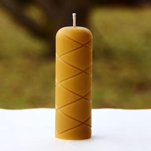 Lonely Bonds Candle Mold – Silicone Mold for Beeswax Candle Making – Abstract Design for Candle Makers