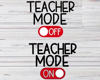 Download Teacher Mode Etsy