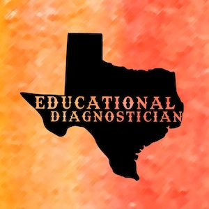 Texas Educational Diagnostician SVG * Diag * Special Education * SPED * Back to School * gift * cricut * silhouette * TX * digital