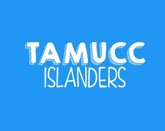 TAMUCC Islanders SVG * Digital * Shirt * Bag * School * Pride * Corpus * Texas A&M * Blue* Green * Islander * Retro