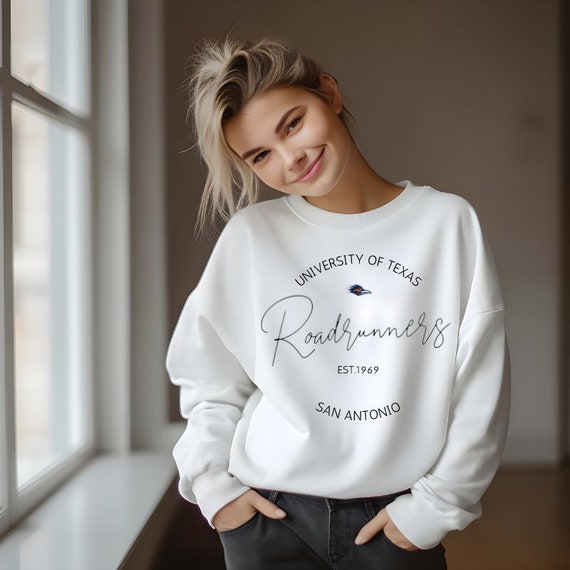 Buy College Merch Oversized University Sweatshirt UTSA Roadrunners UTSA Sweatshirt University of Texas at San Antonio Cozy Sweater Online in India Etsy
