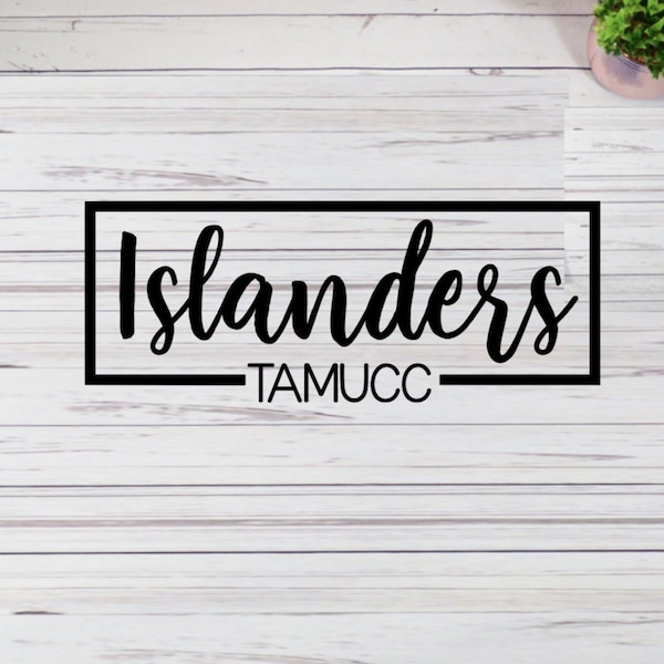 TAMUCC Islanders SVG * Digital * Shirt * Bag * School * Pride * Corpus * Texas A&M * Blue* Green * Islander