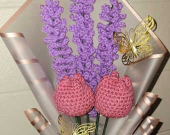 Crochet Flower Bouquet