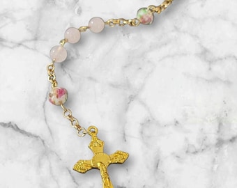 Rose Quartz Rosary