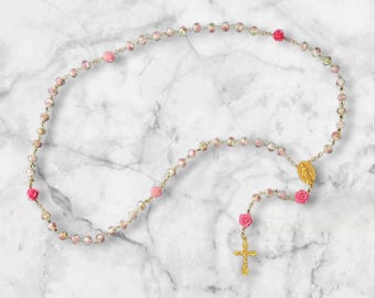Rose-Encapsuled Rosary