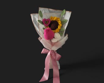 Crochet Flower Bouquet