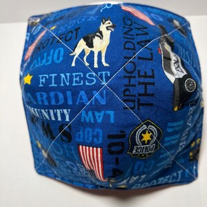 Police Fabric Microwaveable Bowl Cozy