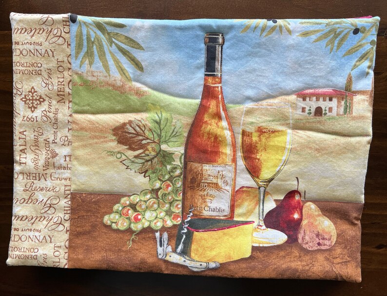 Wine Themed Placemats Etsy