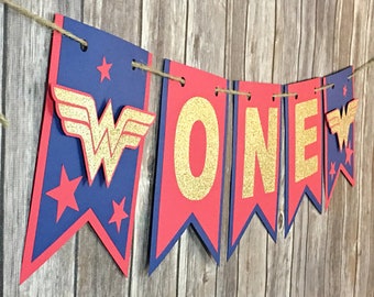 Dc Comics Wonder Woman Happy Birthday Banner Party Supplies New