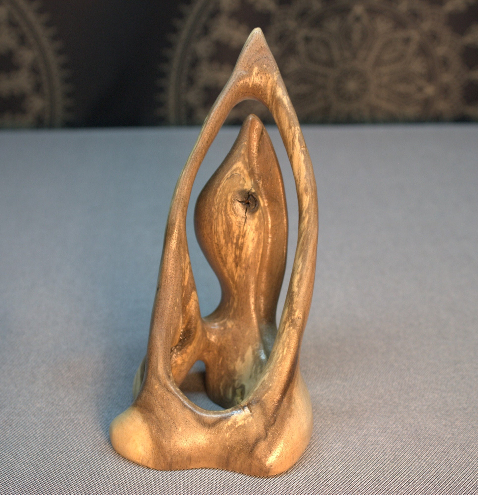 Abstract Wood Sculpture - Etsy