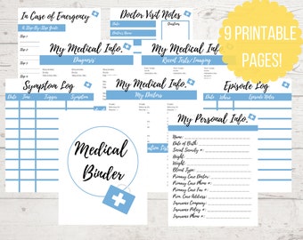 Printable Medical Binder