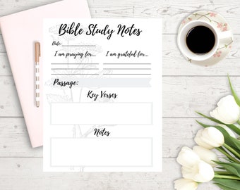 Bible Study Printable