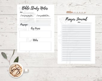 BUNDLE Bible Study & Prayer Journal