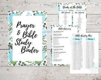 Prayer and Bible Study Binder