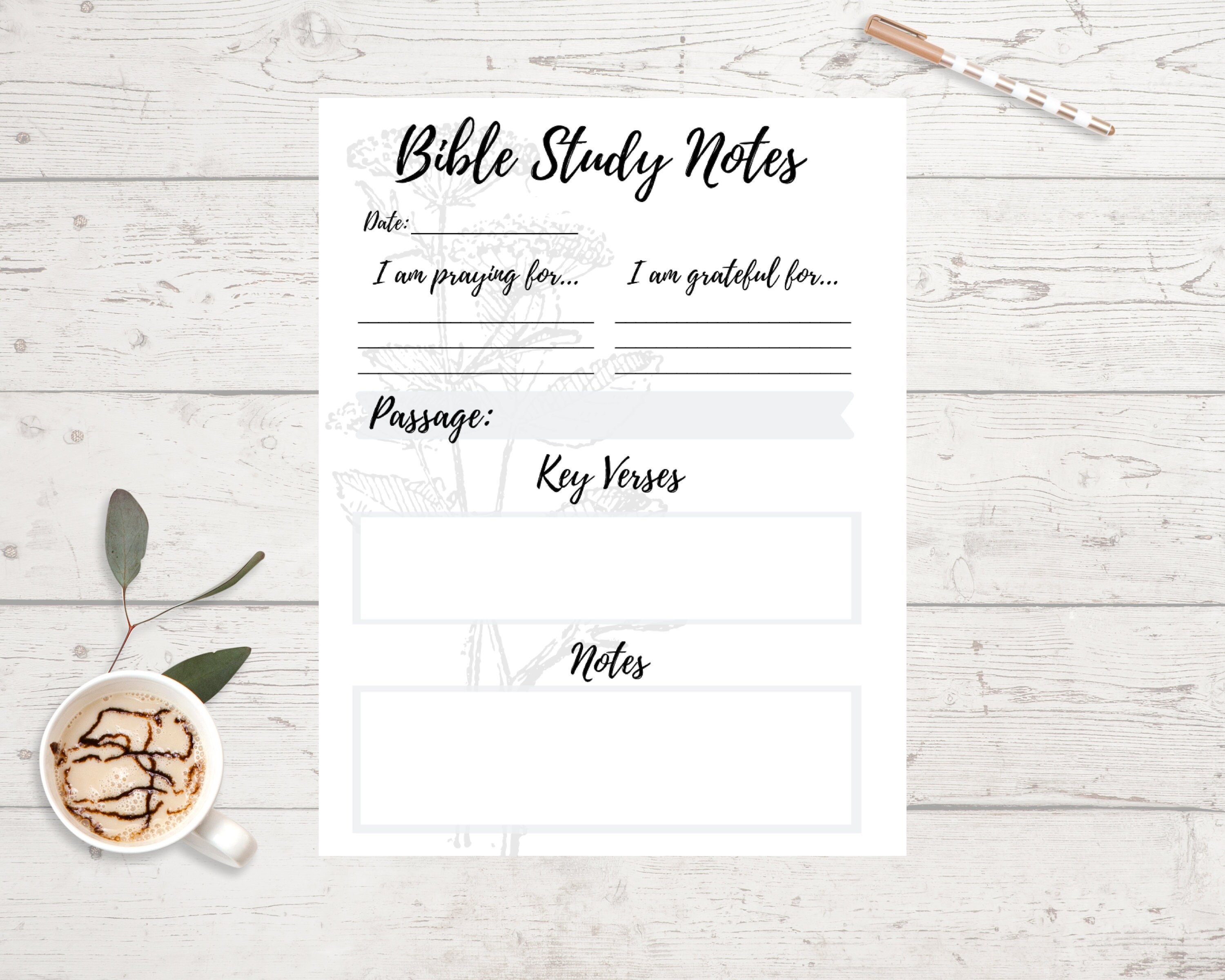 BUNDLE Bible Study & Prayer Journal - Etsy