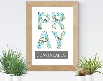 Pray Continually Print