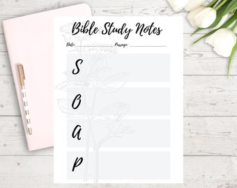 SOAP Bible Study Print