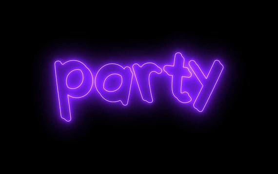 Neon purple on sale led lights