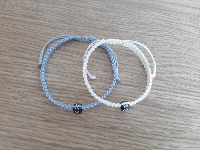 Couples Bracelets Couples Matching Bracelets Set of Etsy