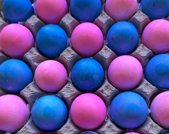 30 Gender Reveal Confetti Eggs (Cascarones)