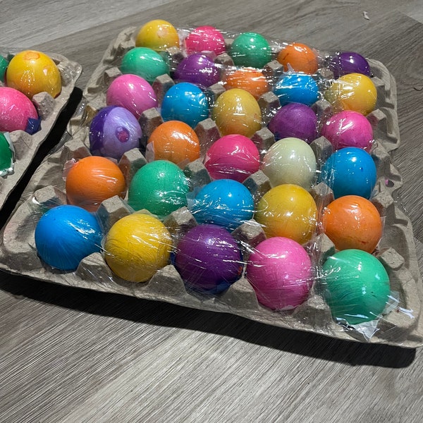 30 (2 1/2 dozen) Cinco De Mayo Confetti Eggs (Cascarones) - Party Favors