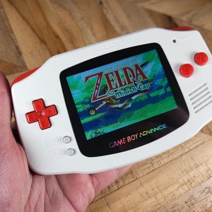 ゲームボーイアドバンス - ゲームボーイアドバンス IPSV2バックライト ブラック×ホワイト ゲームボーイアドバンスsp ips液晶 バックライト IPSv2 カスタム