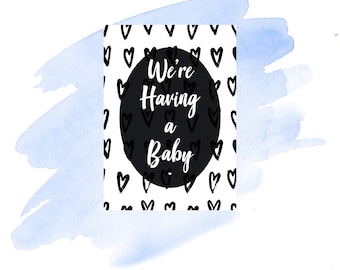 Carte Milestone per la gravidanza, Pietre miliari per bambini, Carte di annuncio della gravidanza, Oggetti di scena per selfie, Regalo per la gravidanza, Regalo per il baby shower, Ricordo.