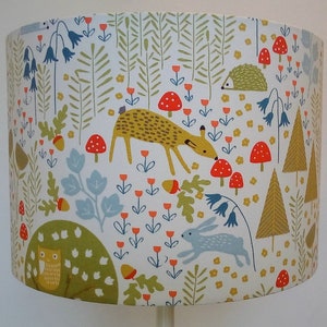 Woodland lampshade 15cm 20cm 25cm 30cm 40cm