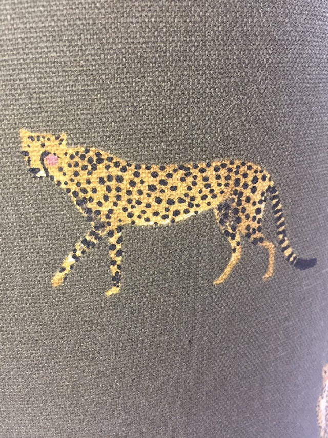 Sophie Allport Cheetah Lampshade in Forest Green 15cm 20cm Etsy UK